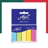 ราคา กระดาษโน๊ตกาว เอลเฟ่น 5 สี 5 แถว นีออน สีสด อินเด็กซ์ โน้ตกาว Page Marker Index Elfen Film Index โพทอิท UBMarketing (22124676928)