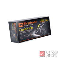 ราคา Clearance Sale Elephant คลิปหนีบกระดาษ คลิปดำ No E108 E109 E112 จำนวน 1 กล่อง (22567417751)