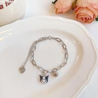 ราคา ข้าวฟ่าง สร้อยข้อมือปรับได้น่ารัก Sanrio สไตล์เกาหลีเหมาะสำหรับคู่รัก (21920751021)