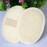 ราคา แสงอบอุ่นฟองน้ำใยบวบธรรมชาติแปรงทำความสะอาดหน้าแผ่นรองไม้สำหรับเครื่องครัวถุงมืออาบน้ำขัดผิว (19641959278)