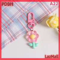 ราคา PDBH พวงกุญแจห้อยดอกทิวลิปแฟชั่นสไตล์เกาหลีพวงกุญแจกระเป๋าเครื่องประดับหูฟังของตกแต่งเคสกุญแจรถ (20811164983)