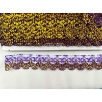 ราคา ลูกไม้เส้น ลูกไม้ ดิ้นทอง ลูกไม้ดิ้นทอง กว้าง 1 นิ้ว ขายเป็นเมตร (9681891478)