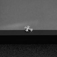 ราคา MIAOYA แฟชั่นต่างหูรูปไม้กางเขนเกาหลีผู้หญิงสีเงินสไตล์เท่หวานของขวัญนักเรียน (21623962752)