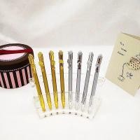 ราคา 2PCSปากกาเงินทองขายเป็นคู่สีเงินสีทอง มีห่อแพ็คกิ้งให้ 2PCS (8213252286)