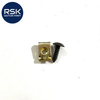 ราคา น๊อต กิ๊ป คลิปล็อคชุดสี เบอร์ 10 เกลียวปล่อย M5 รถมอเตอร์ไซค์ YAMAHA MIO FINO NOUVO ความยาว 16 mm พร้อมส่งค่ะ (18423918572)