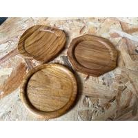 ราคา จานรองแก้ว ไม้สักแท้ ขนาด 3นิ้ว มีให้เลือก 3 แบบจ้า (22292623819)