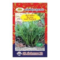 ราคา ผักกาดเขียว เขียวน้อย MT OP 005 Leaf Mustard ตราภูเขาทอง เมล็ดพันธุ์ผักกาด เมล็ดพันธุ์ผัก เมล็ดพันธุ์ผักสวนครัว เมล็ดผักกาดเขียวน้อย (20120674723)