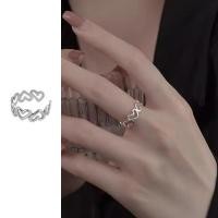 ราคา เราเป็นดอกไม้ S925เกาหลีแหวนเงินรูปดาวคริสตัลท้องฟ้าดาวแหวนปรับขนาดได้สำหรับผู้หญิงหญิงสาวงานหมั้นปาร์ตี้ดินเนอร์เครื่องประดับแหวนสวมนิ้ว (22565189483)