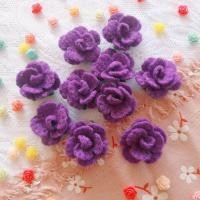 ราคา ดอกกุหลาบจิ๋วสีล้วนแบบติดใบ ดอกกุหลาบไหมพรม ขนาด 3 5 ซม (17641887554)