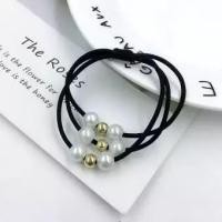 ราคา ซื้อ 4 แถม 1 หนังยางรัดผมสไตล์เกาหลีประดับโบว์มุกคาดผม รัดผม (16555057131)