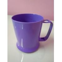 ราคา แก้วพลาสติกมีหูคละสี N0 017 แก้วน้ำพลาสติก (22045124720)