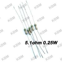 ราคา Resistor ตัวต้านทาน 5 1ohm 0 25W 0 5W 1W 2W (17134432903)