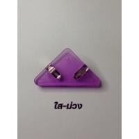 ราคา คลิปหนีบกระดาษ สามเหลี่ยม พลาสติกแข็งแรง ทนทาน ที่หนีบกระดาษ ใช้ เข้าเล่ม แทนแม็ก เครื่องเขียน อุปกรณ์การเรียน (17174685135)