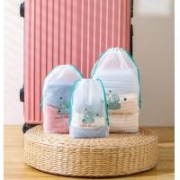 ราคา Unicorn Frosted pockets drawstring SOCKS PE packing BAG thick drawstring BAG Underwear BAG drawstring BAG (21510255303)