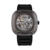 ราคา GUOU 8230ซิลิโคนรูปสี่เหลี่ยมใสนาฬิกาผู้หญิงสายนาฬิกากลไกจักรกล2023นาฬิกาผู้หญิงแฟชั่นแบบเรียบง่ายแบบใหม่มีรูโปร่ง (19873257123)
