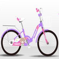 ราคา จักรยานเด็ก ขนาด 20 นิ้ว ลวดลายเจ้าหญิงสีชมพู เฟรมเหล็ก แข็งแรง แถมตะกร้าและขาตั้ง มีเบาะหลัง เหมาะกับเด็ก 6 12 ปี จักรยาน (22312447227)