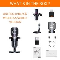 ราคา COMICA EJoy Uni Pro Wireless USB Microphone with USB C Receiver RGB Condenser Microphone for Streaming Podcasting Vocal RecordingGaming Mic for PS5 PC Computer Mac Phones (22530848604)