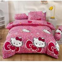 ราคา ชุดเครื่องนอน ขนาด 6 ฟุต 5 ฟุต 3 5 ฟุต ผ้าปูที่นอน รวม ผ้านวม ปลอกหมอน ครบชุด 6 ชิ้น ลายการ์ตูน คิตตี้ KITTY เก็บเงินปลายทาง (7720154490)