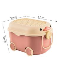 ราคา hangroo home กล่องเก็บของเล่นเด็ก กล่องเก็บของลายการ์ตูนน่ารัก (21399333167)
