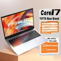 ราคา Original high end Gamingแล็ปท็อปI7 CPUใหม่ 10TH Core i7 แล็ปท็อป Core i5 j4125 15 6 นิ้วหน้าจอIPS HD RAM 16GB 512GB SSD with full size backlit keyboar1920 1080 หน้าจอแล็ปท็อปWindows 10 11with office g