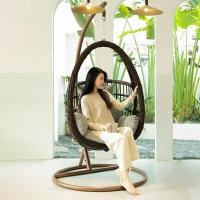 ราคา BUNISE Rattan Birds Nest Swing Garden Furniture Set รุ่นP2411 เปลรังนกหวายสาน เก้าอี้ชิงช้า ชิงช้ารังนก เก้าอี้แขวน และเก้าอี้หมุน (22258704626)