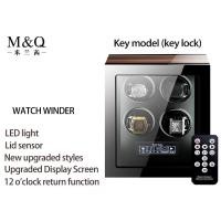 ราคา MELANCY spot แบรนด์หรูใหม่นาฬิกาอัตโนมัติ Watch Winder 2 4 6 9 12 หมุนไขลานนาฬิกากล่องเก็บนาฬิกากล่อง watch winder กล่องหมุนนาฬิกา MQ 62 รุ่น (21502605525)