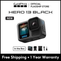 ราคา New GoPro Hero13 Black Waterproof Action Camera Video 5 3K Photo 27MP HyperSmooth 6 0 HLG HDR Video Rugged Waterproof to 33ft 10m Burst Slo Mo GPS Optional HB Series Lenses not included (22681362558)