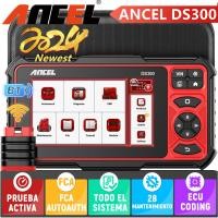 ราคา ANCEL DS300 เครื่องสแกนรหัส ECU เครื่องสแกน OBD2 ระบบเต็ม เครื่องมือวินิจฉัยรถยนต์ใหม่ล่าสุด ปี 2024 เครื่องสแกนรหัส ECU คีย์ OBD2 เครื่องสแกนรถยนต์ ฟังก์ชันรีเซ็ต ECU 30 รายการ เครื่องมือสแกนเครื่องอ