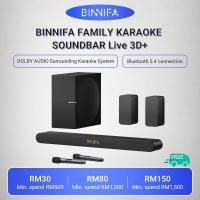 ราคา BINNIFA Soundbar Live3D Simulation 5 1 Panoramic Echo Wall Wireless Heavy Bass 3D Surround DSP Digital Audio Home Theater KTV Audio (21871071899)