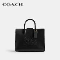 ราคา COACH กระเป๋าทรงสี่เหลี่ยมผู้หญิงรุ่น Ace Tote 26 CR681 B4 BK สีดำ (22320428624)
