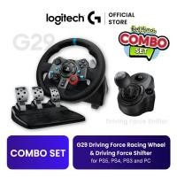 ราคา Combo Set ซื้อคู่คุ้มกว่า Logitech G29 Driving Force Racing Wheel for Playstation Driving Force Shifter (22496141011)