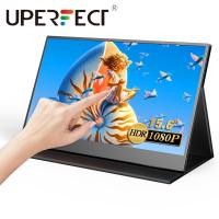 ราคา UPERFECT Local delivery Touch Portable Monitor Ultra slim 15 6 1920 1080 250 cd Brightness FHD Second Display For for PS4 XBOX Switch PC Mac etc (11166882753)