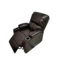 ราคา Recliner Relax หุ้มหนังสังเคราะห์เกรดA พร้อมที่วางแก้วอย่างดี มี 2สี เก้าอี้โซฟา เก้าอี้อเนกประสงค์ เก้าปรับเอนนอนได้ เก้าอี้หนัง (22096698934)