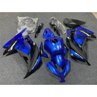 ราคา ชุดแฟริ่งมอเตอร์ไซค์เหมาะสำหรับคาวาซากินินจา250นินจา300 13 17 EX250 EX300 2013 2015 2016 2017แฟริ่งสีน้ำเงินสีดำ (20209120846)