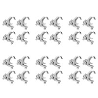 ราคา 24x Stage Lighting Clip Hook Aluminum Alloy Professional Rack Clamp for Moving the Head Stage Stage Lighting Fixtures (22268261693)