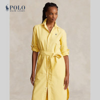 ราคา Polo Ralph Lauren ชุดเดรสผู้หญิง Belted Cotton Oxford Shirtdress รุ่น WMPODRSNFA20607 สีเหลือง (21846302825)