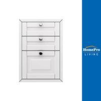 ราคา ส่งฟรี HomePro หน้าบานตู้ลิ้นชัก ALICE4060 3D ขาว แบรนด์ STARMARK (17474230461)