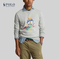 ราคา Polo Ralph Lauren เสื้อสเวตเตอร์ผู้ชาย Polo Bear Fleece Sweatshirt รุ่น MNPOKNI16823483 สีเทา (21956058743)