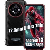 ราคา T7 HOTWAV 2024 สมาร์ทโฟนกลางแจ้งไม่มีสัญญา6 52นิ้วHD Android 13กลางแจ้ง4GB 128GBขยายได้กันน้ำ6280MAh8MP 20MPซิมคู่4G (21745811931)