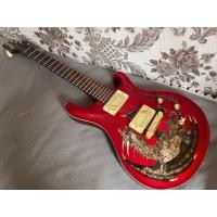 ราคา PRS Paul Reed Smith เสื้อเมเปิ้ล2000เปลวไฟมังกรกีต้าร์ไฟฟ้าหอยเป๋าฮื้อและมุกฝังด้านบนกีตาร์มืออาชีพตัวสีเขียว (21668602589)