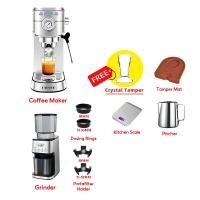 ราคา เครื่องชงกาแฟ เครื่องชงกาแฟสด พร้อมทำฟองนม Lahome Espresso 20 บาร์ เครื่องชงกาแฟเอสเพรสโซระดับมืออาชีพพร้อมที่ตีฟองนม ไม้กายสิทธิ์ 20Bar ปั๊มอิตาลี Rich Crema อัตโนมัติเต็มรูปแบบ 1 Shot 2 Shot Button 