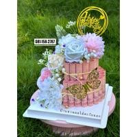 ราคา เค้กเธนบัตร เค้กใส่เงิน เค้กเงินไฮโซ3มิติ 730ส่งฟรี ดอกไม้ ปรับแบบ งบได้ Money Cake (22493686667)