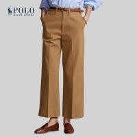 ราคา Polo Ralph Lauren กางเกงผู้หญิง Pants Chino Wide Leg Pant รุ่น WMPOPNTNDL20053 สีน้ำตาล (20853861208)