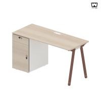 ราคา Work Station Office Desk โต๊ะทำงานพร้อมตู้เก็บของด้านข้าง รุ่น Petra (21532910119)