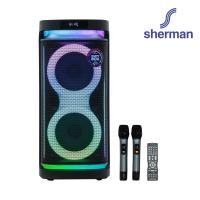 Sherman Multi Function Speaker ลำโพงปาร์ตี้ล้อลาก 8 นิ้ว รุ่น APS-122