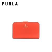 ราคา FURLA กระเป๋าสตางค์ผู้หญิง รุ่น FURLA CAMELIA M COMPACT WALLET สี VITAMINA BALLERINA i int (21495809394)