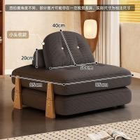 ราคา โซฟาปรับนอน Sofa ระดับ สามารถพับนั่งและปรับนอนเป็นเตียงได้ โซฟาเบด โซฟาผ้ากำมะหยี่ Sofa Bed นุ่มและสะดวกสบาย (22318514383)