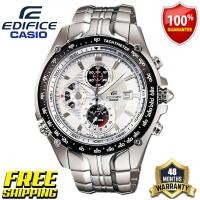 ราคา ต้นฉบับ Edifice ผู้ชายธุรกิจลำลองแฟชั่นคลาสสิกนาฬิกา EF543 ควอตซ์เคลื่อนไหว 100M กันน้ำกันกระแทกโคลนสแตนเลสสายหนังสำหรับผู้ชายและผู้หญิง Gshock กีฬานาฬิการับประกัน 4 ปี EF 543D 7A (21473929000)