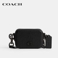 ราคา COACH กระเป๋าสะพายข้างผู้ชายรุ่น Crossbody Pouch CP271 BLK สีดำ (22320928143)