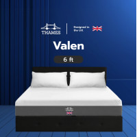 ราคา Thames อัดสุญญากาศ รุ่น Valen หนา 6 นิ้ว ที่นอนยางพาราแท้ 100 หนา นุ่ม นอนสบาย ซัปพอร์ตสรีระ ลดอาการปวดหลัง (22450707871)